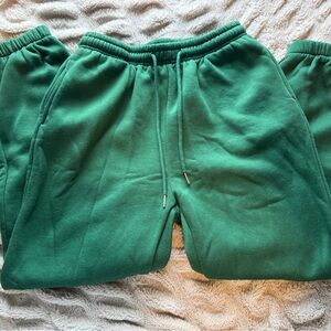 Green Kids Sweatpants